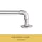 Kenney Mfg Kenney Adler 5/8" Indoor/Outdoor Rust-Resistant Wrap Around Curtain Rod, 48-84", Brushed Nickel KN90021 - alternate 4